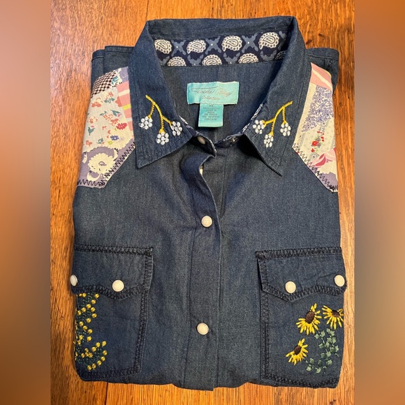 Tasha Polizzi Denim Shirt - Picture 9 of 12